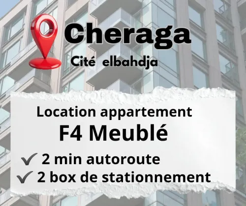 Location Appartement F4 Alger Cheraga