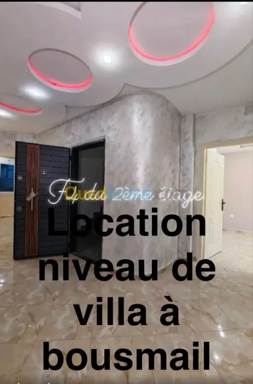 Location Appartement Niveau de villa F4 Tipaza Kolea