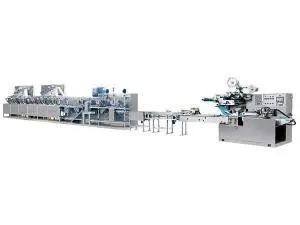 Ligne de Production de Lingettes Humides Haute Performance (10 Servomoteurs)