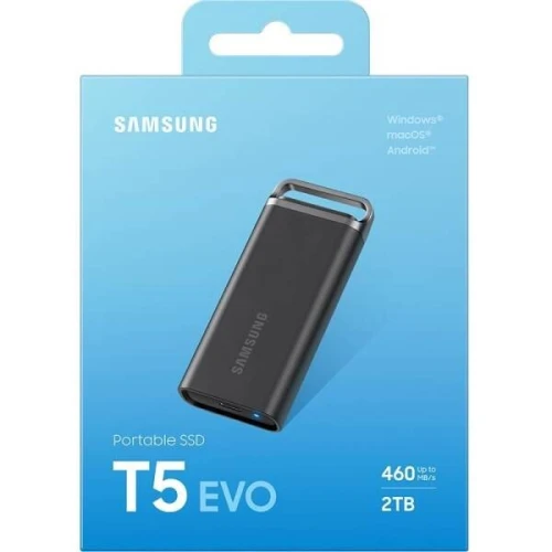 Disque dur ssd externe Samsung T5 EVO 02 TB UP TO 460 MB/s