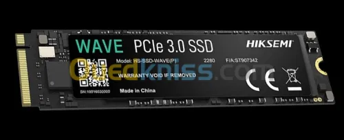 Disque dur SSD Nvme Gen 3 x 4 HIKSEMI 128Gb / 256Gb / 512Gb / 01Tb 