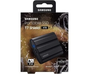Disque dur ssd externe Samsung T7 Shield  04 TB UP TO 1050 MB/s