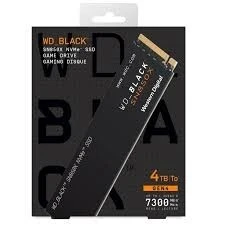 SSD WD Black SN850X Nvme Gen 4*4 / 04 TB UP TO 7300 MB/s