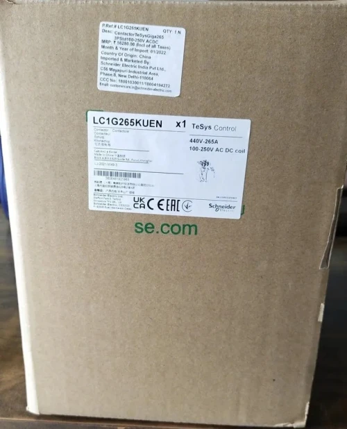 Contacteur Schneider G 265A