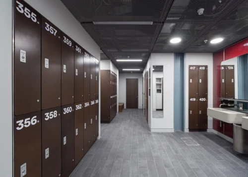 cabine sanitaires en hpl et accessoires en aluminium anodisée