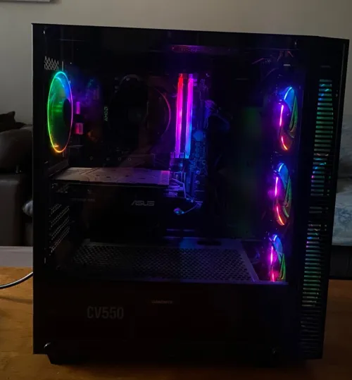 Unité gamer avec clavier 