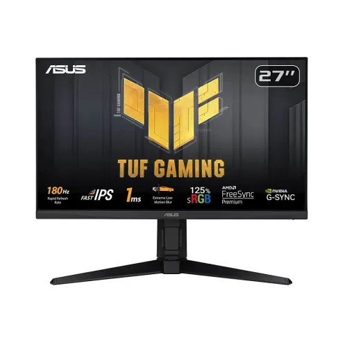 ECRAN ASUS 27" LED TUF VG279QL3A 1MS - 180HZ - IPS- 27"