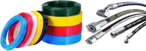Flexible pneumatique - flexible hydraulique - FLEXIBLE ALLIMENTAIRE  , raccord - VERIN PNEUMATIQUE 