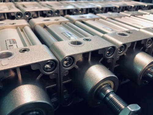 VERIN -VERIN PNEUMATIQUE - PNEUMATIQUE INDUSTRIELLE - VERIN GUIDAGE - POCHETE JOINT - VERIN COMPACT