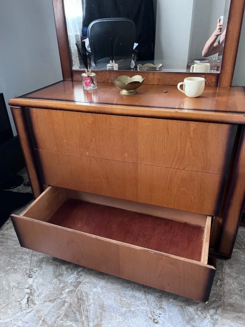 Chambre a coucher bois hêtre 