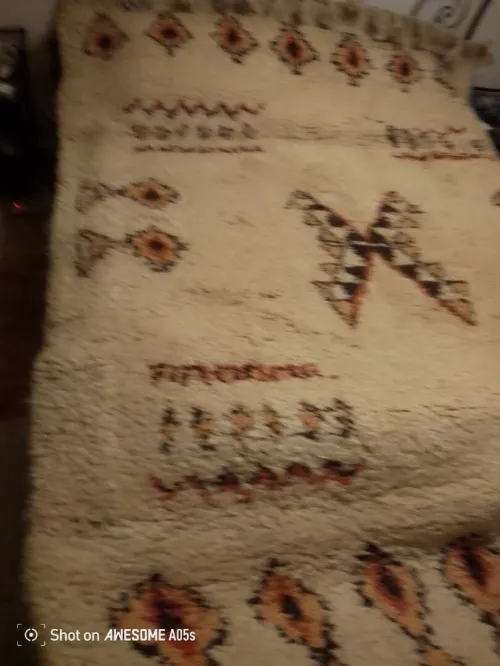 Tapis en pure laine