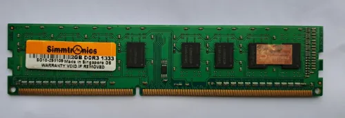 RAM DDR3 2GB 1333MHZ SIMMTRONICS