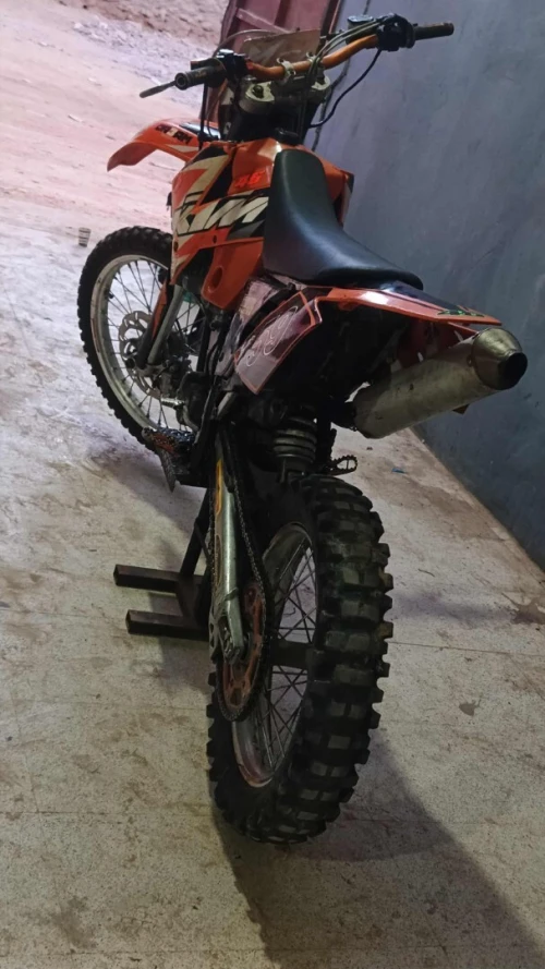 Ktm 525 endero 6vites موطو كروس الله يبارك 2007