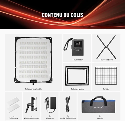 Led flexible neewer FL100c