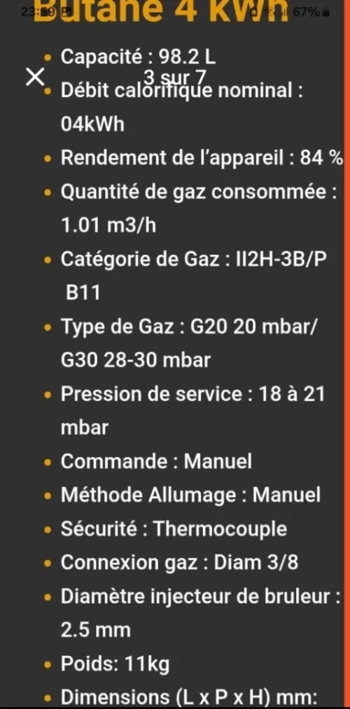 Chauffage ATLAS 10KW 12KW GROS ET DETAIL