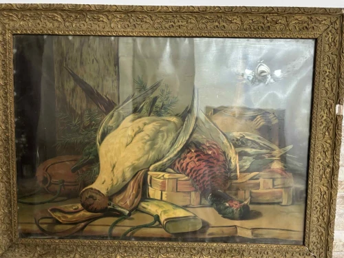 Deux tableaux chromolithographie 