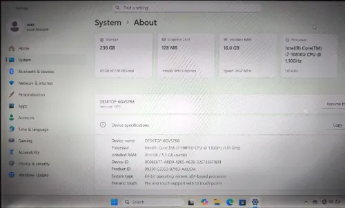 Dell Latitude 7410 Tactile 