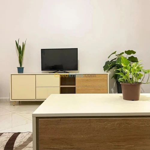 Cuisine & Table tv Table basse Moderne En MDF High Gloss