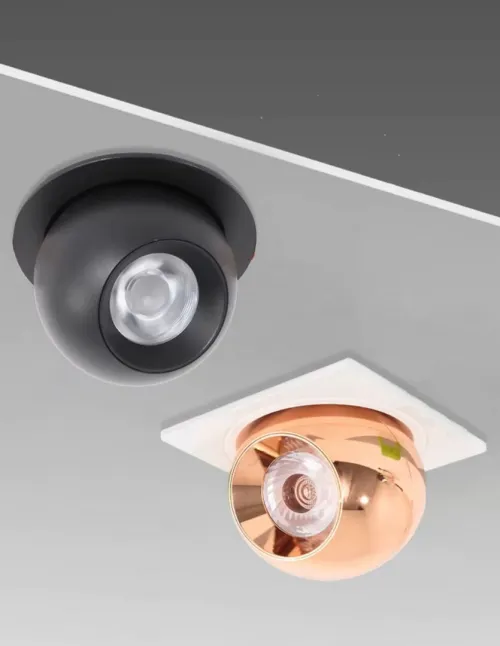 Spots LED Encastrables "Boule" Orientables - 9W & 18W (Haute Qualité)