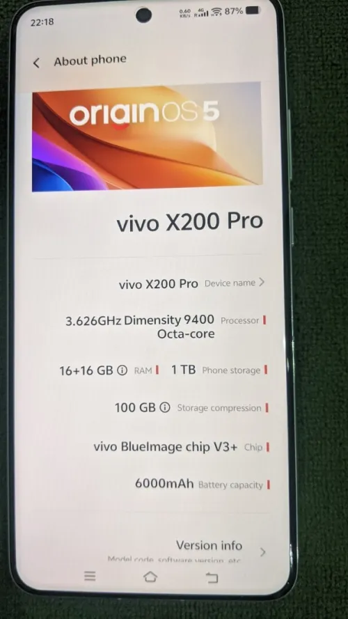 Vivo X200 pro