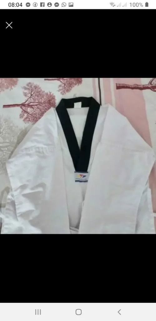 kimono taekwondo  enfant international taille 170cm made in Pakistan bonne occasion