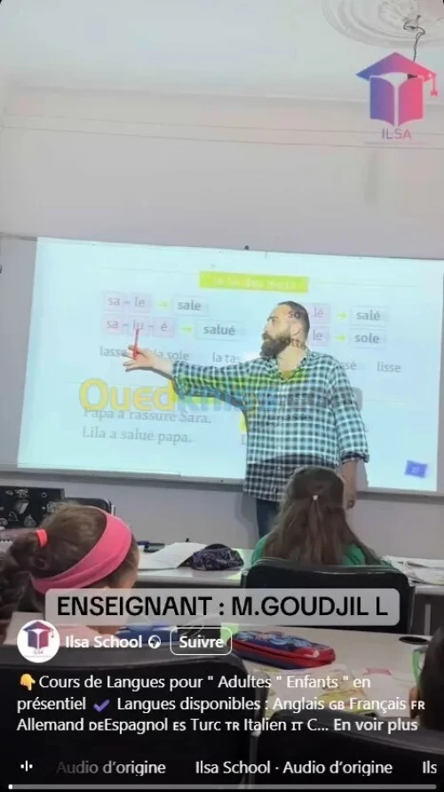 Ecole des langues Anglais Français Allemand Espagnol Italien Turc Russe Chinois TOEFL IELTS TCF DALF