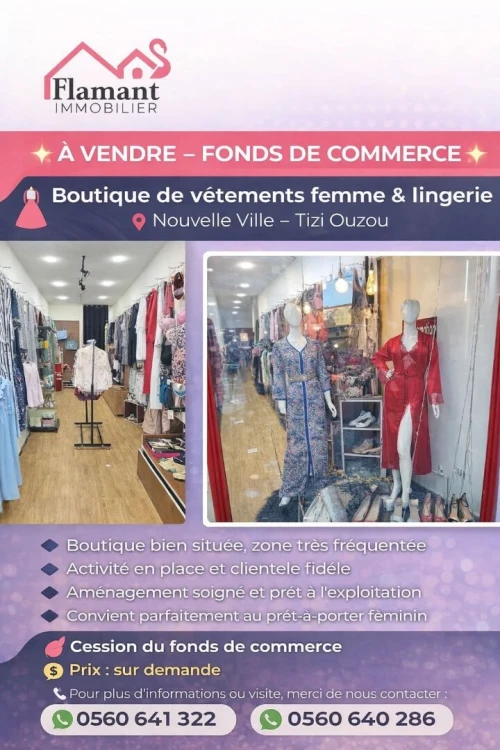 Vente bien immobilier Tizi Ouzou Tizi ouzou