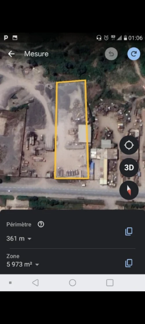 Vente Terrain Bouira Aomar