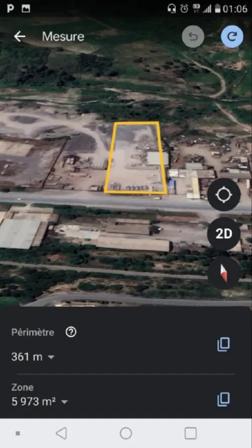 Vente Terrain Bouira Aomar
