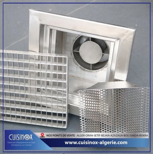 caniveaux en inox sur mesure مصارف من الفولاذ المقاوم للصدأ حسب الطلب