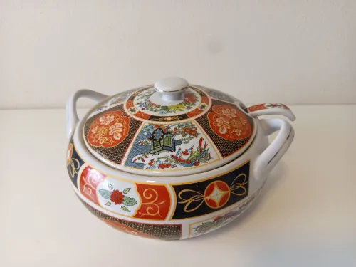Assiettes en porcelaine vintage France