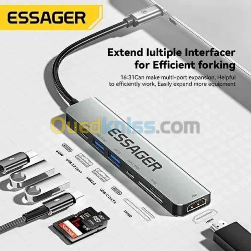 HUB Usb, marque Essager