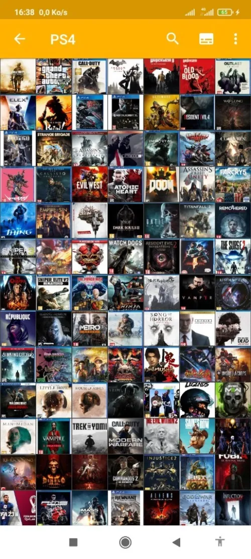 Installation jeux PS4 flashé et pc et ps3 ps2 