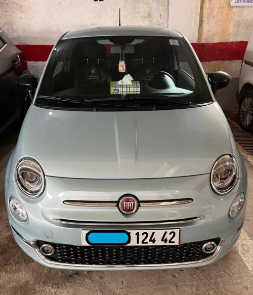 Fiat 500 2024 green