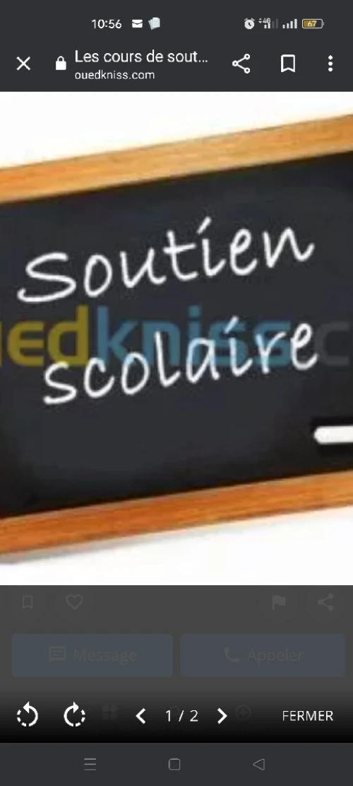 Cours de soutien sur mesure en mathématiques 
