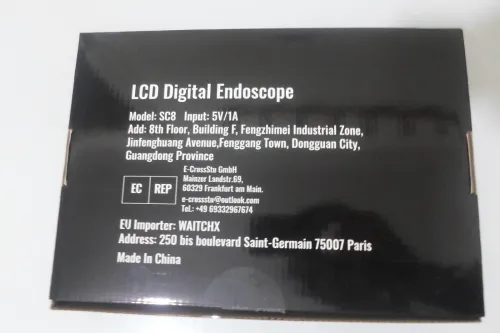 VEVOR Caméra Endoscope d'inspection industeriel à Triple Objectif FHD model SCB