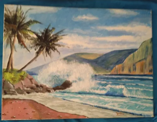 Tableau fait main peinture