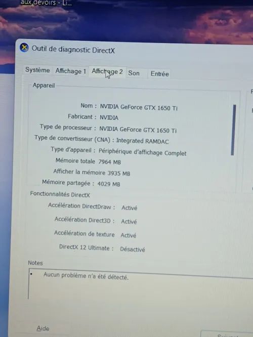 LENOVO IDEAPAD I5 10300H GTX 1650TI 4GB RAM 8GB SSD 512GB