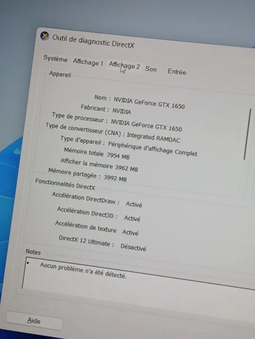 DELL G3 3500 I5 10300H NVIDIA GTX 1650 RAM 8GB SSD 256GB
