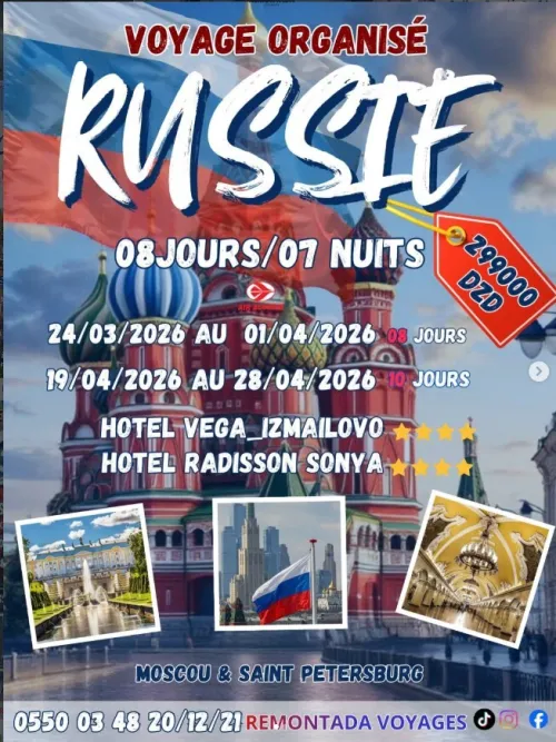 voyage organisé Russie