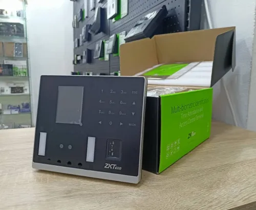 Terminal de pointage et de contrôle d'accès faciale, empreinte, carte ZKTeco SILKBIO