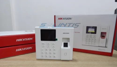 Pointeuse biométrique à empreintes digitales et cartes HIKVISION KT1A8503 EF