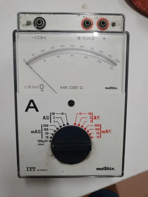 Appareil de mesure voltmètre matrix 35ix 