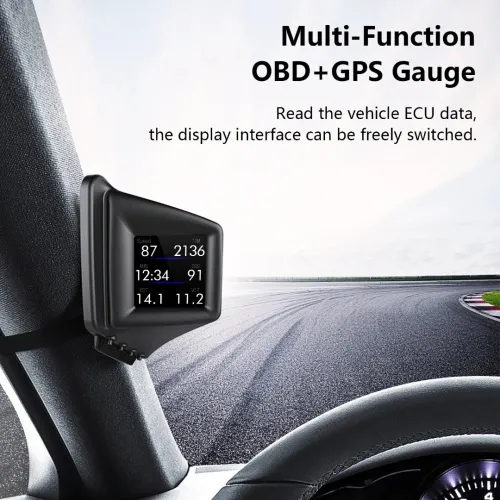 Afficheur OBD2+GPS Ordinateur de bord HUD