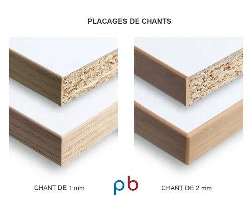 découpe  et placage Melamine MDF high gloss