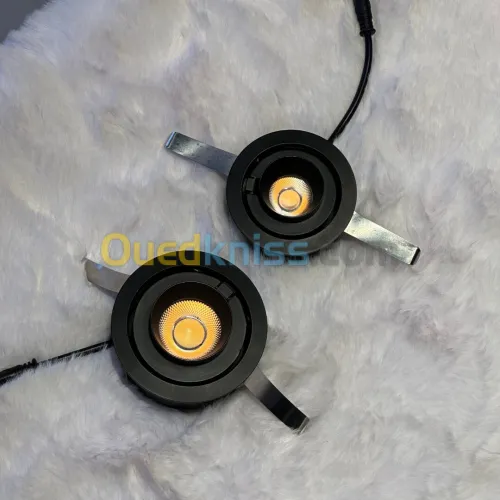 Lampe Spot encastrable LED : Rond 