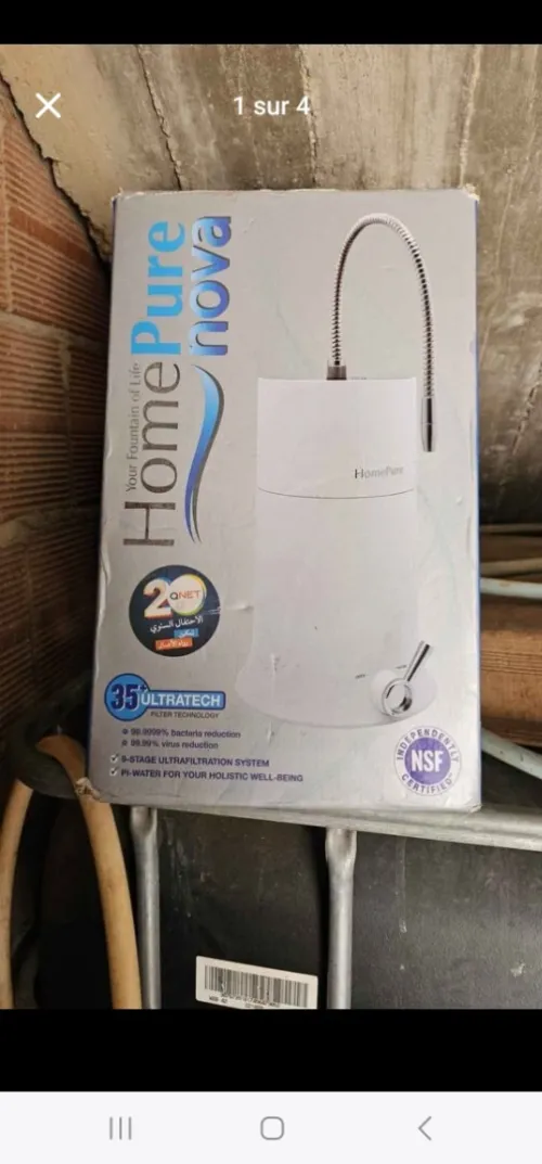 Home pure nova filtreur d'eau 