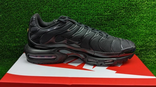 Nike Tn Air Max Plus black/black/black - Ref 604133-050- اصلية Original  47 / 30.5 Cm