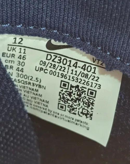 React Infinity Run Flyknit 3 - Réf DZ3014-401 - Pointure 46 / 47