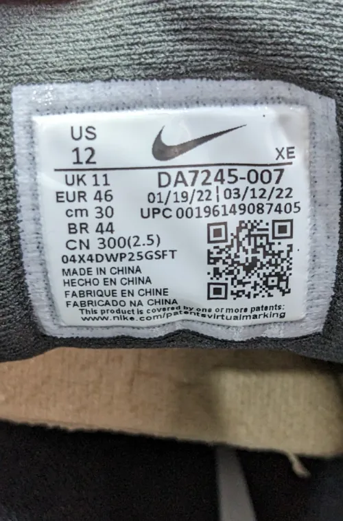 Nike Vomero 16 - Ref DA7245-007 - Original اصلية - Pointure 46 / 30 Centimètre